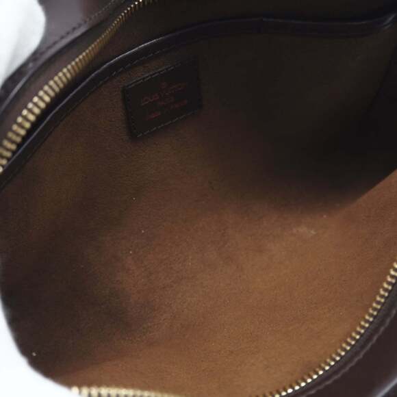 LOUIS VUITTON Monogram Saint Louis N51993 Second Bag, Brown Coated Canvas and...